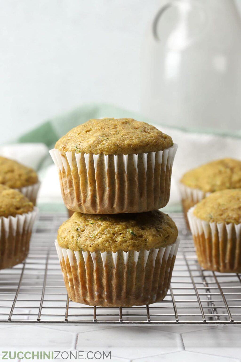 Applesauce Zucchini Muffins Zucchini Zone