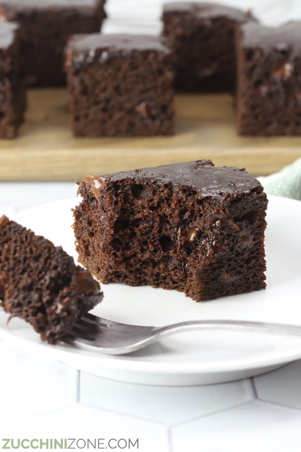 Chocolate Zucchini Snack Cake Zucchini Zone