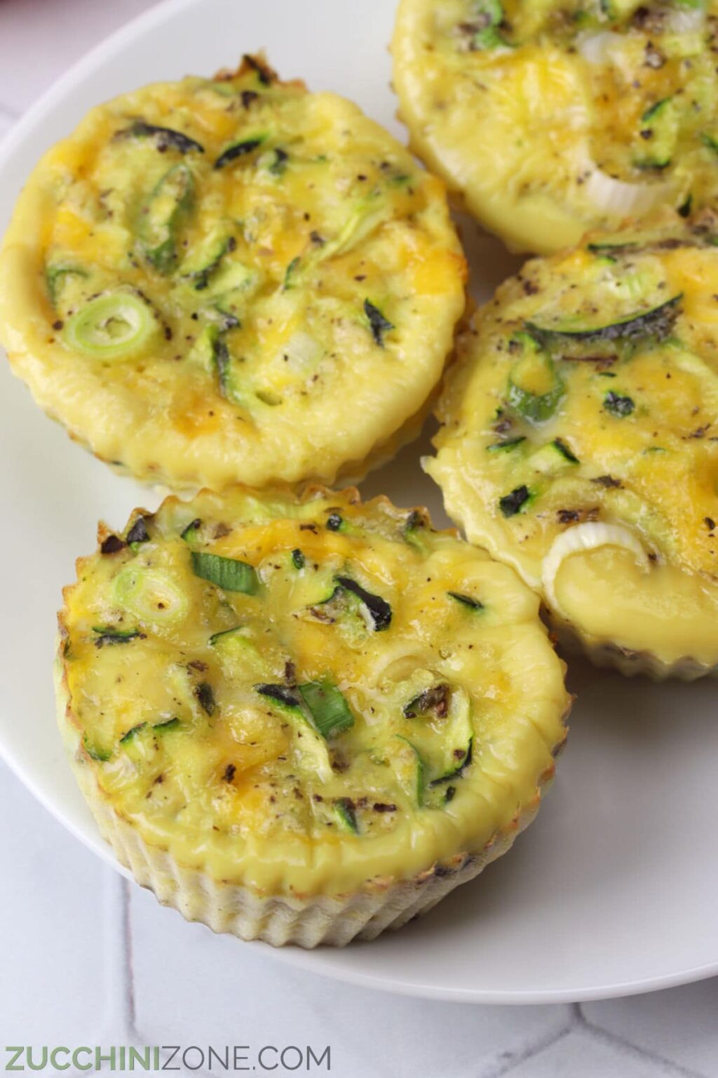 Zucchini Egg Muffins Zucchini Zone