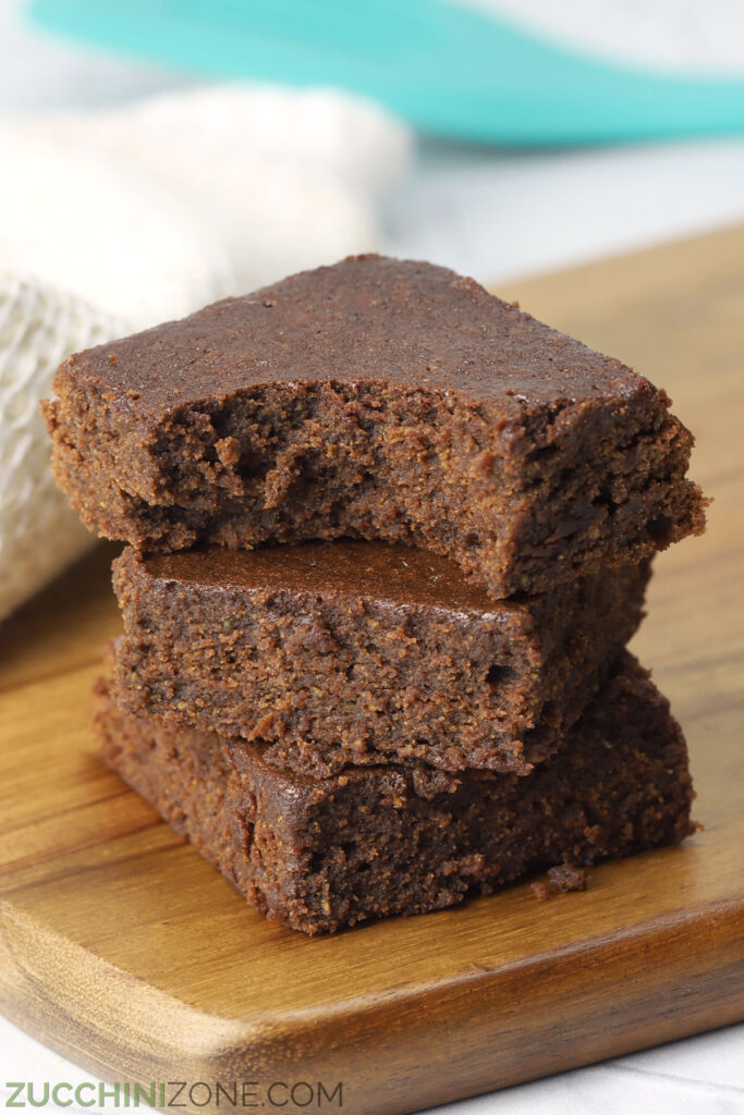 Fudgy Zucchini Brownies Zucchini Zone