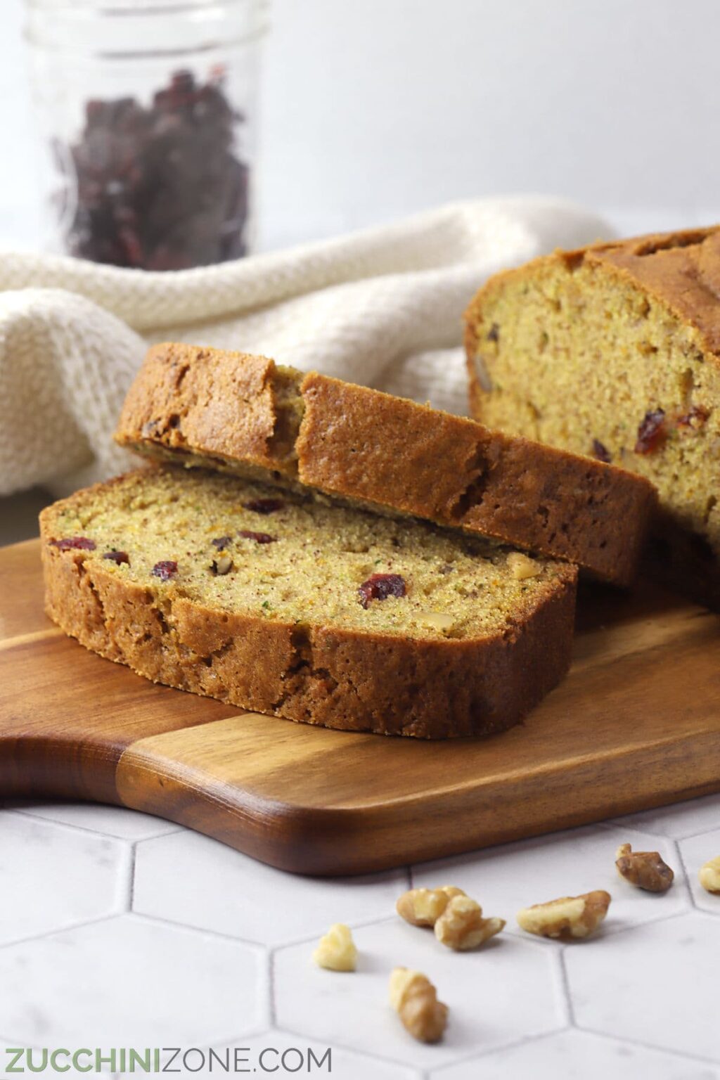 Cranberry Orange Zucchini Bread Zucchini Zone