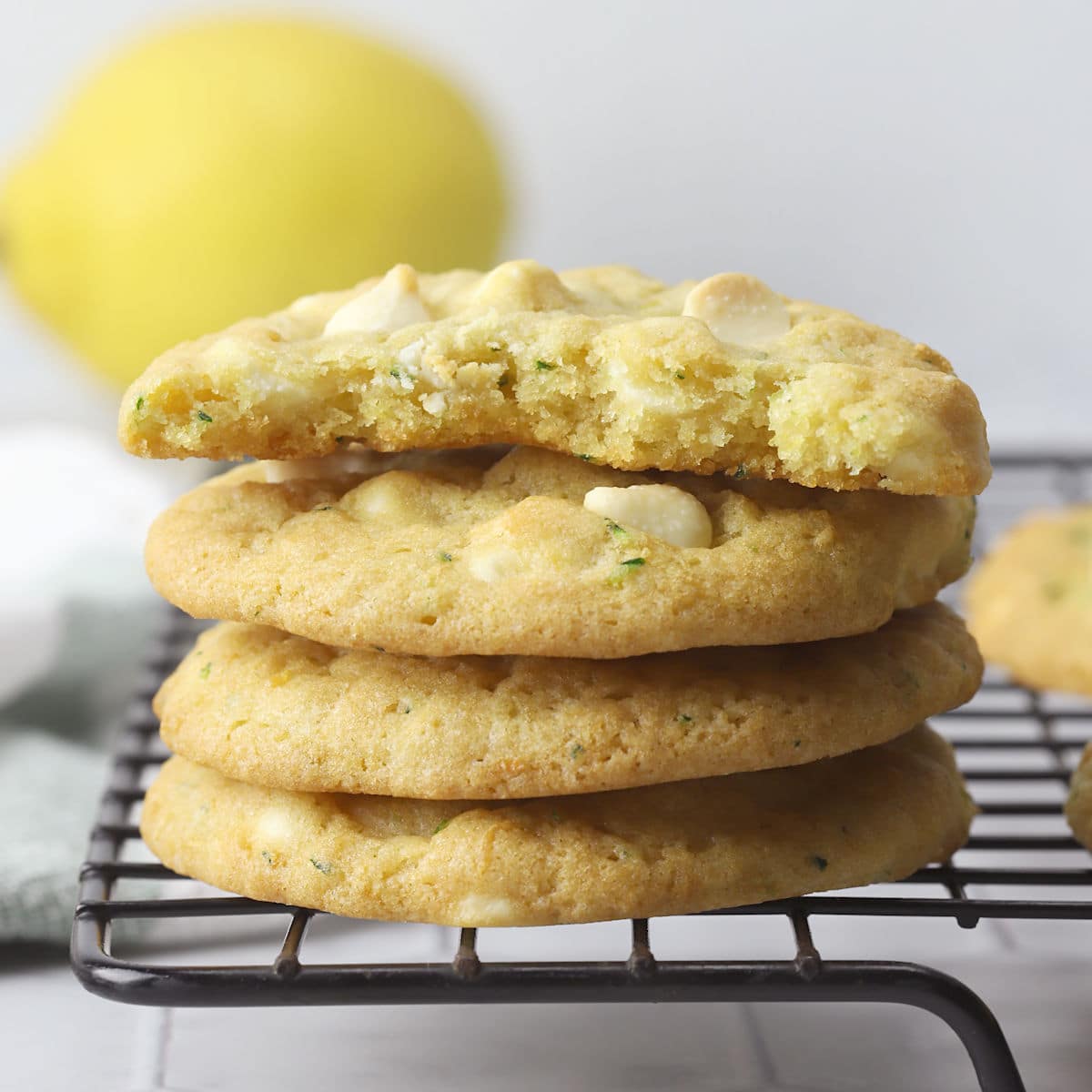 Lemon Zucchini Cookies Zucchini Zone