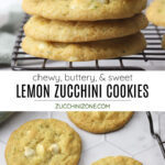 Lemon zucchini cookies.