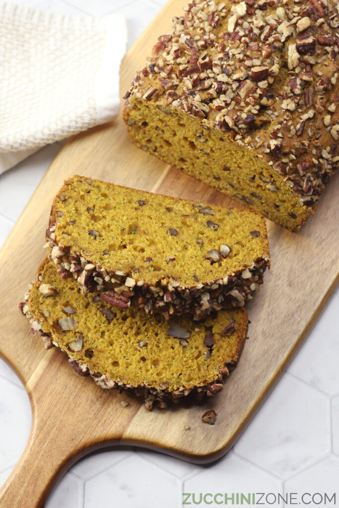 Pumpkin Zucchini Bread Zucchini Zone