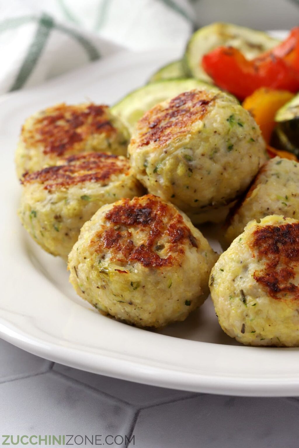 Turkey Zucchini Meatballs Zucchini Zone