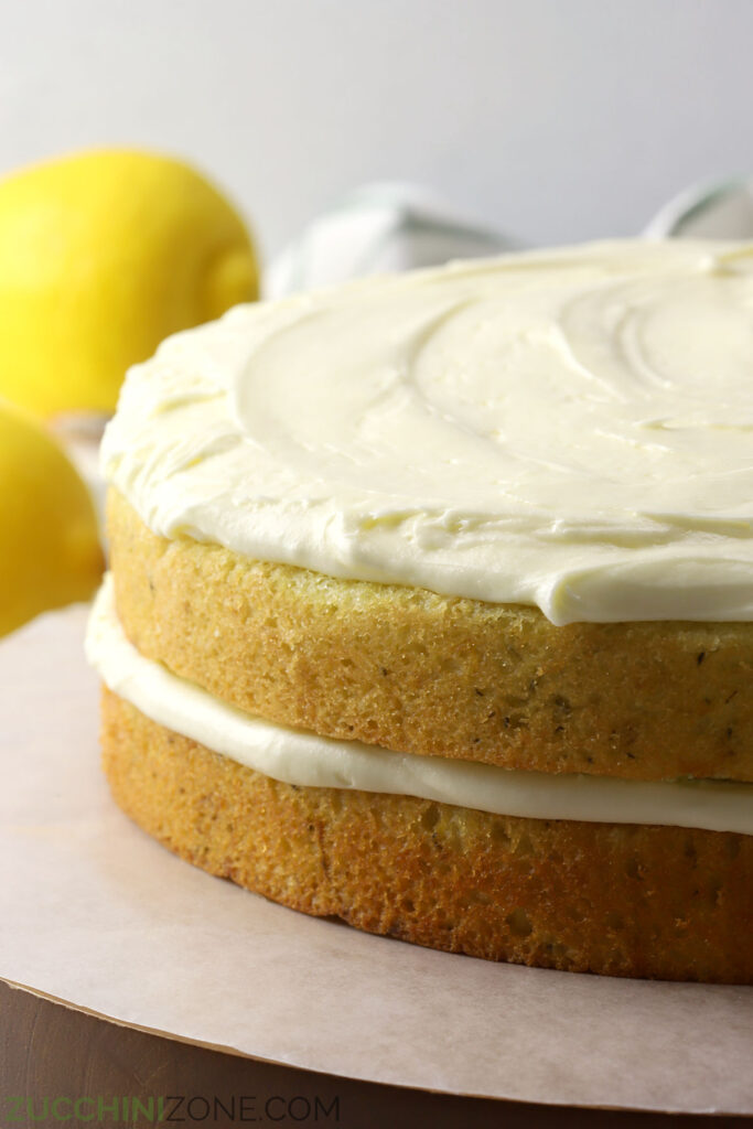 Lemon Zucchini Cake Zucchini Zone