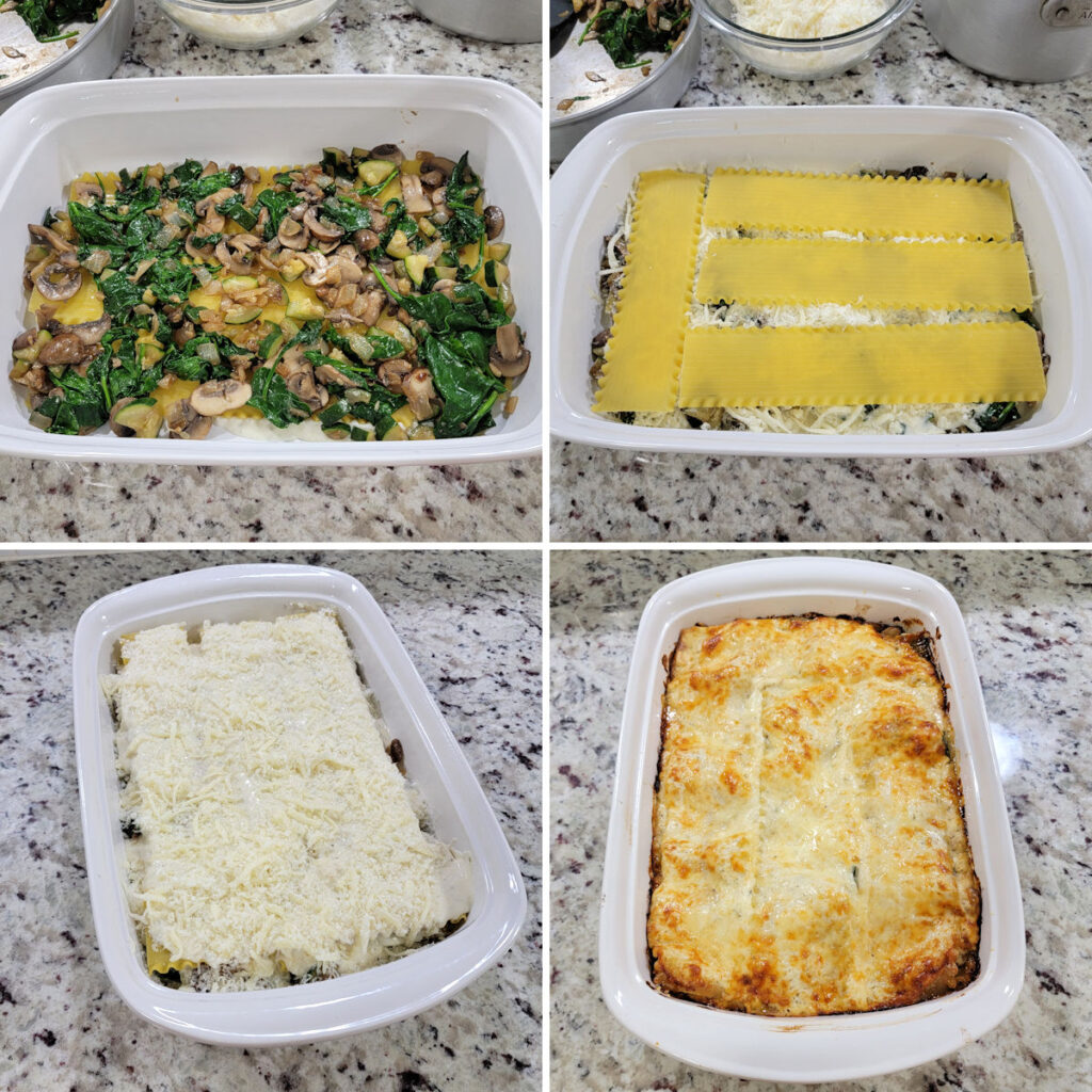 Vegetable Lasagna With White Sauce Zucchini Zone