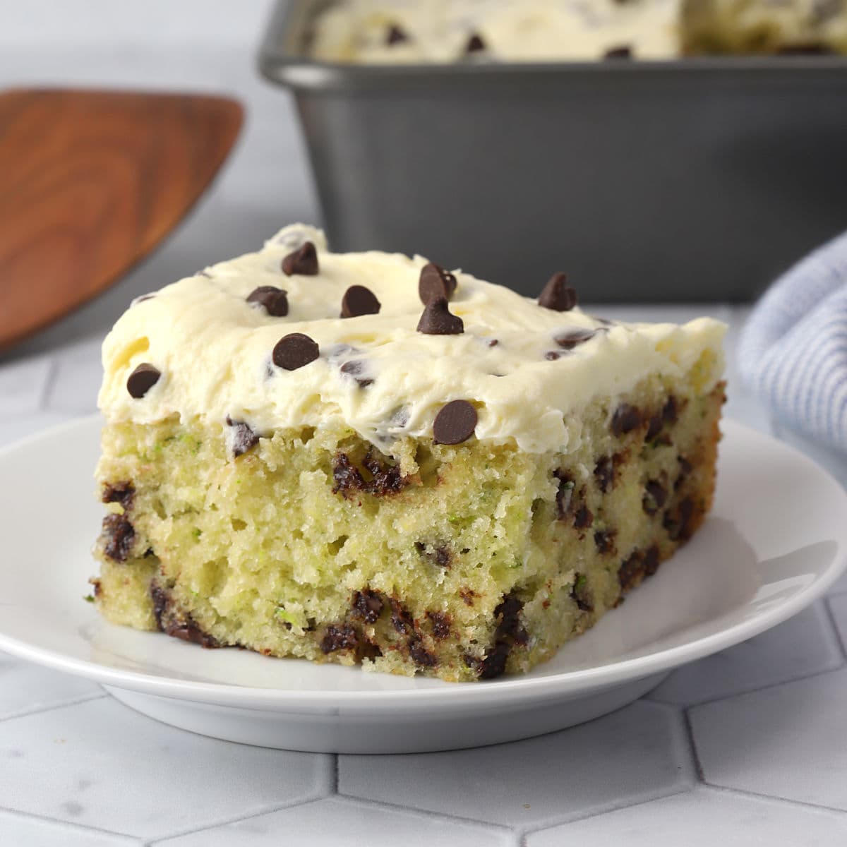 Zucchini Chocolate Chip Cake